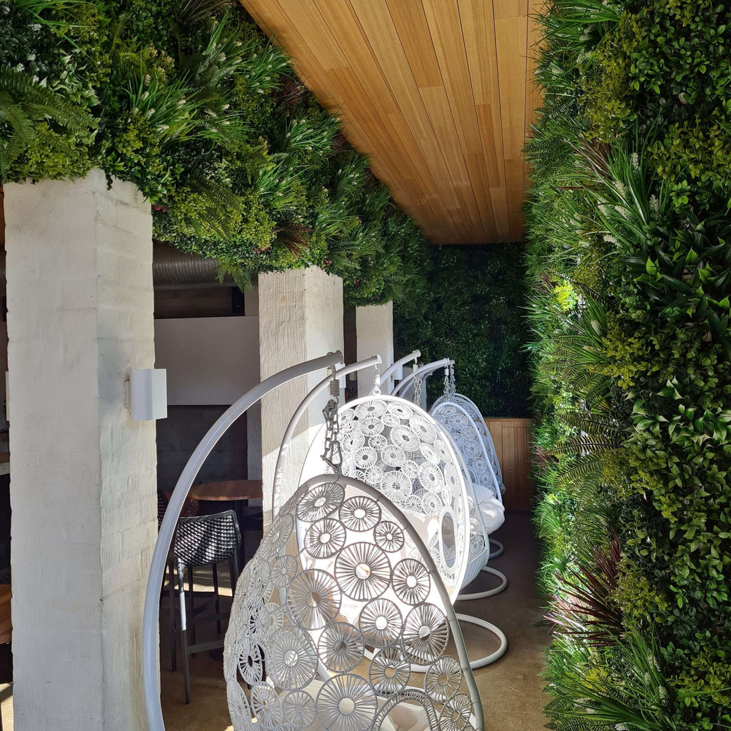 Sample Panel – Lush Spring Vertical Garden (Small Sample)