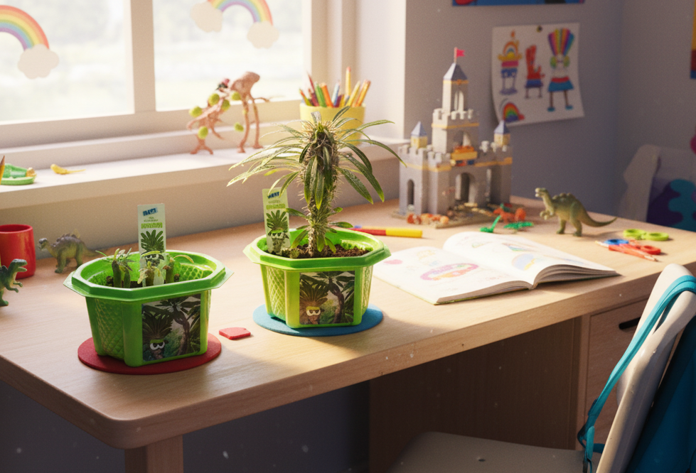 Matt 'The Mini Palm' Madagascar Micro Dome Terrarium