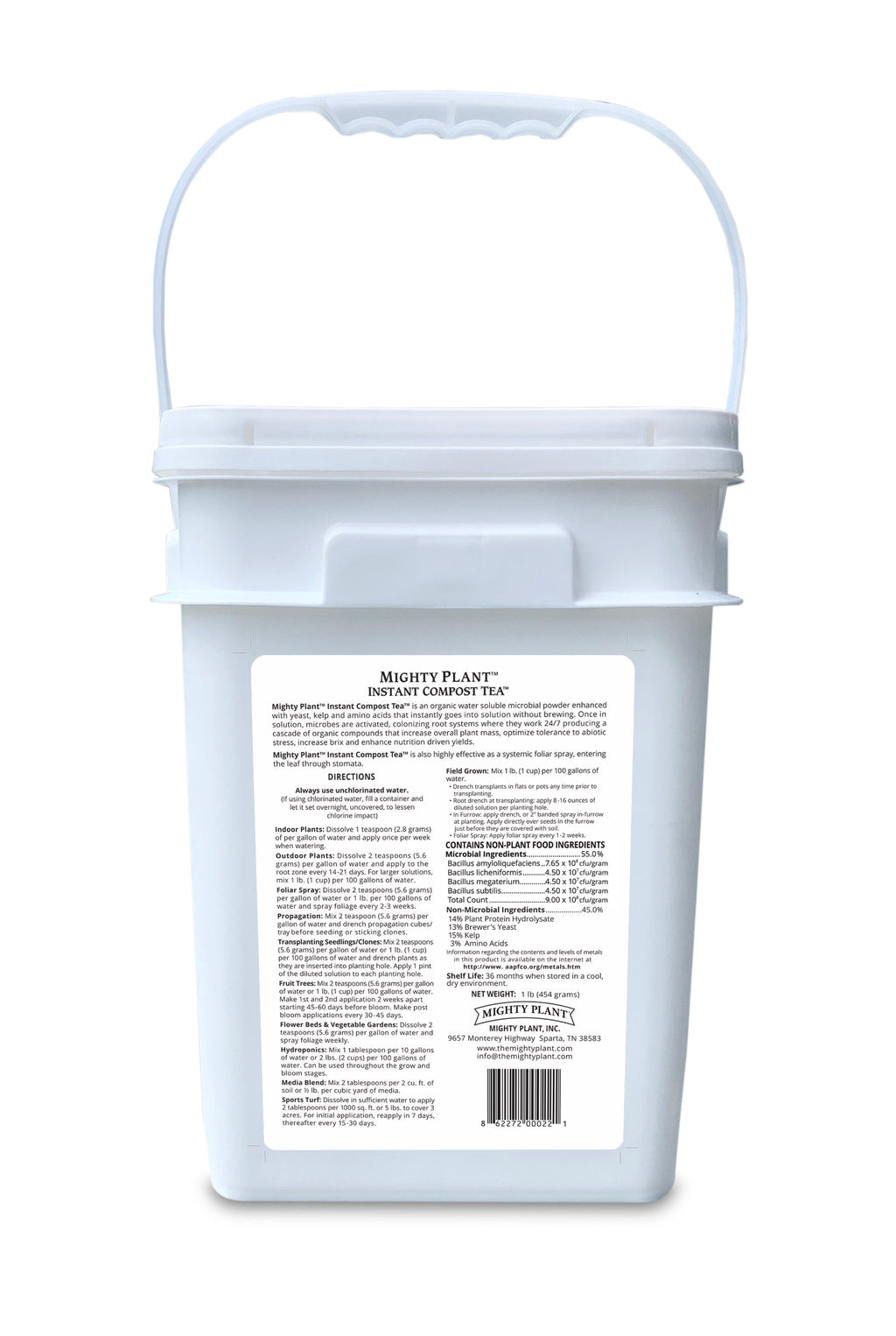 Instant Compost Tea™ Grower Sizes