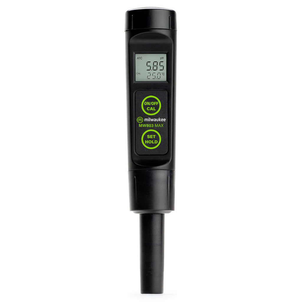 Milwaukee MW803 MAX Waterproof 4-in-1 pH/EC/TDS/Temp Tester – Low Range