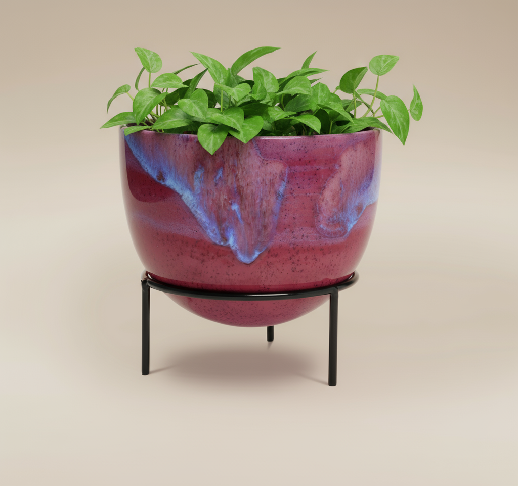 Modern Planter with Stand