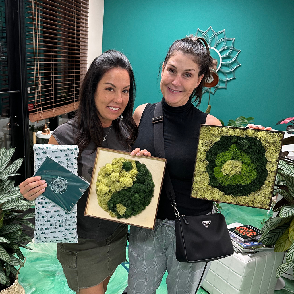 Moss Art Frame Workshop - August 20th at 6 PM