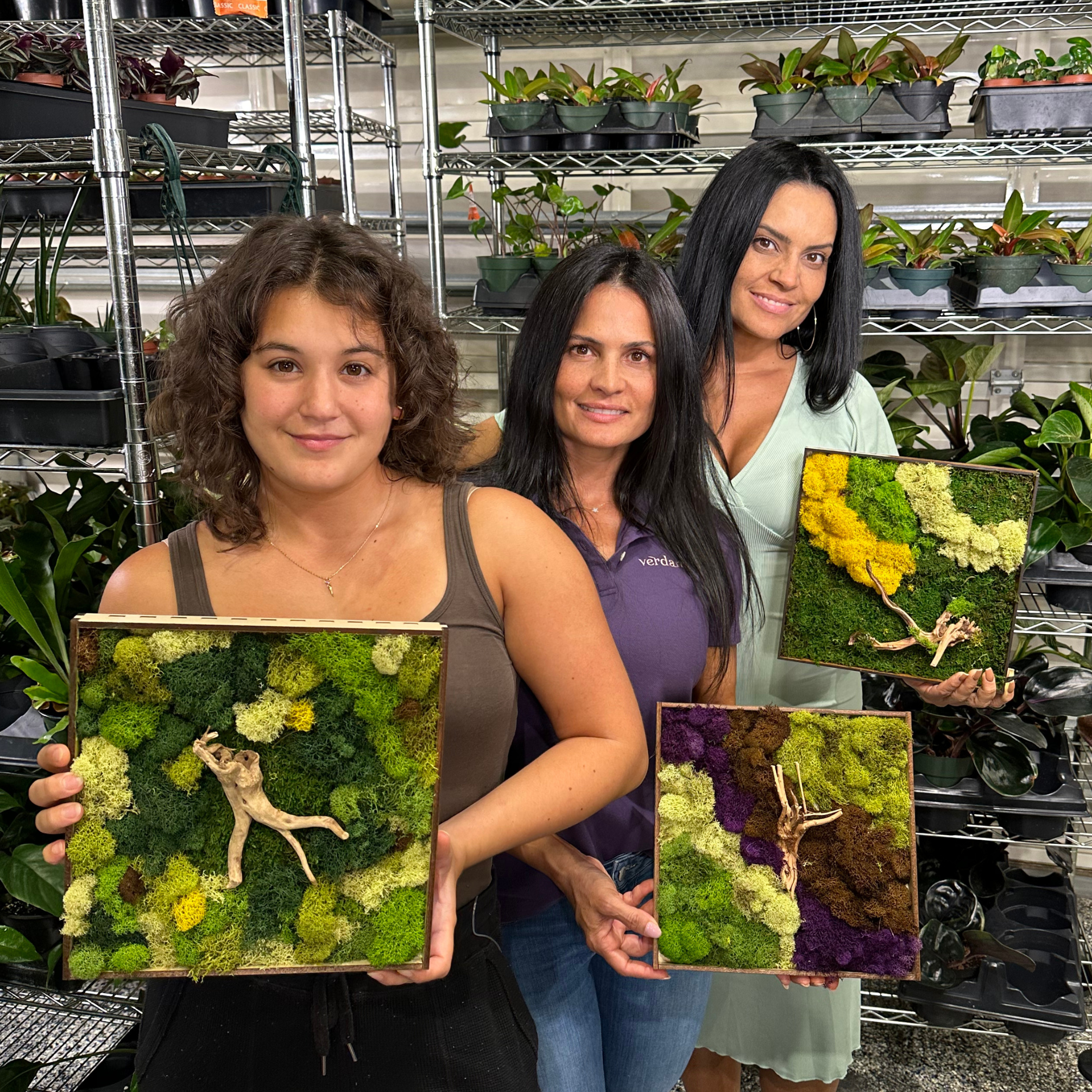 Moss Art Frame Workshop - August 20th at 6 PM