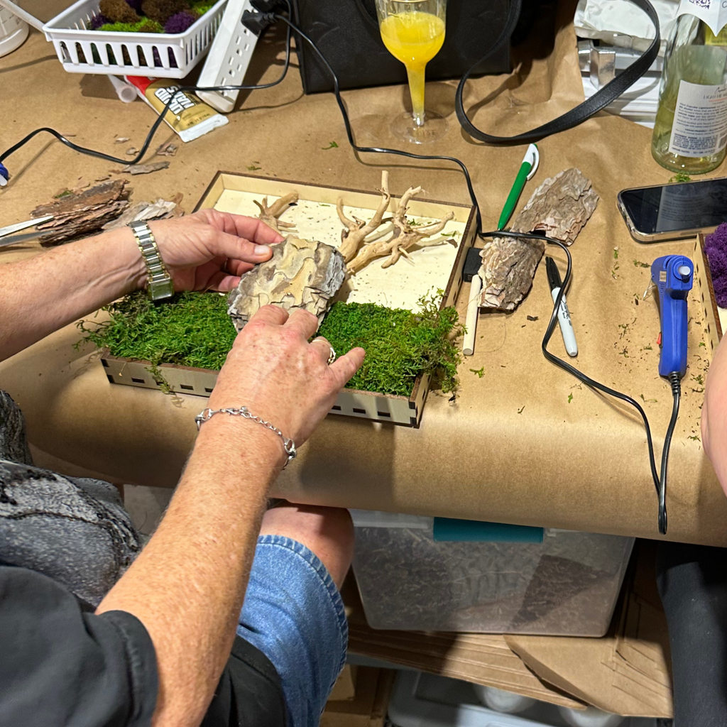 Moss Art Frame Workshop - August 20th at 6 PM