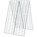 A-Frame Garden Trellis for Climbing Plant with Ground Stake and Cable Tie-Green