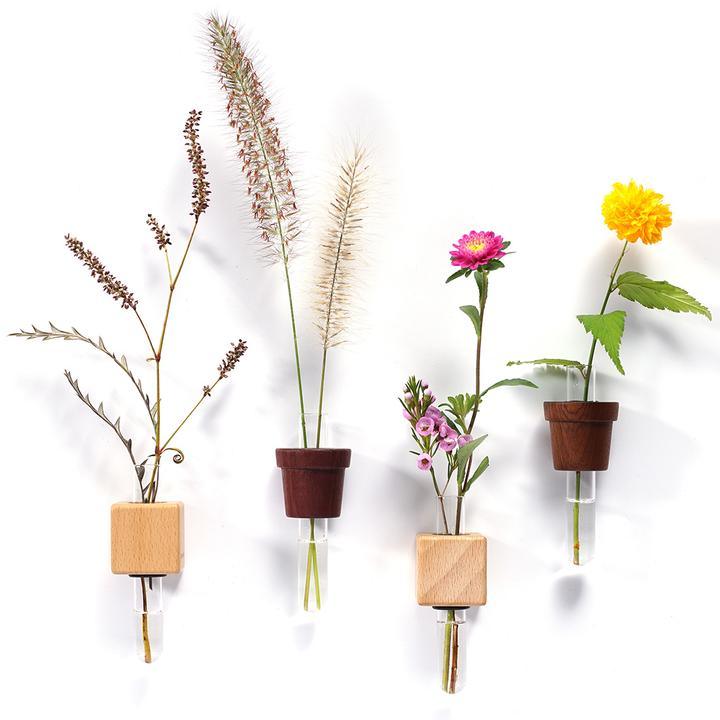 Nevada 2-Combo Wooden Magnetic Vase