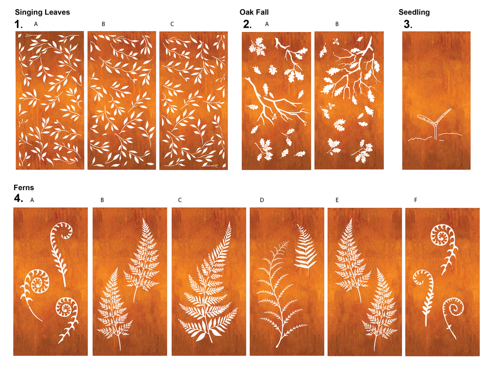 Outdoor Metal Privacy Screen Panels (60” & 72”) – Heavy-Duty Steel for Patio & Fence