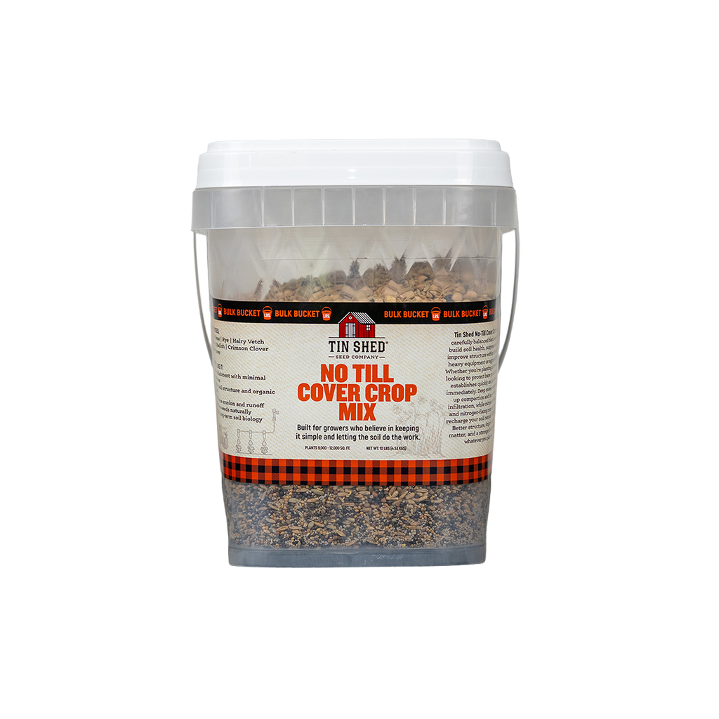 No Till Cover Crop Mix – 10 lb. - Covers 9000–12,000 sq ft (0.21–0.28 acres)