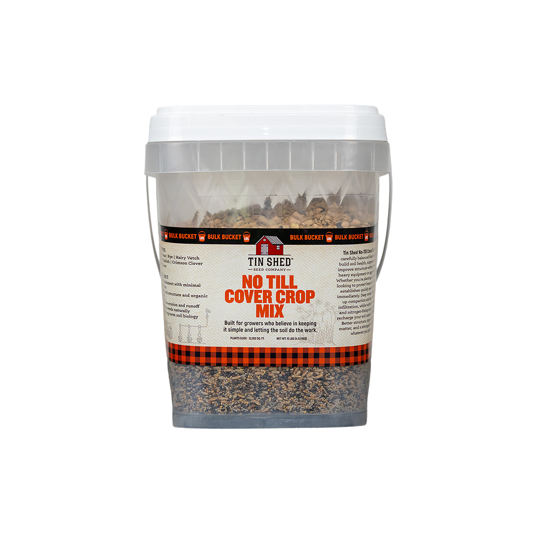 No Till Cover Crop Mix – 10 lb. - Covers 9000–12,000 sq ft (0.21–0.28 acres)