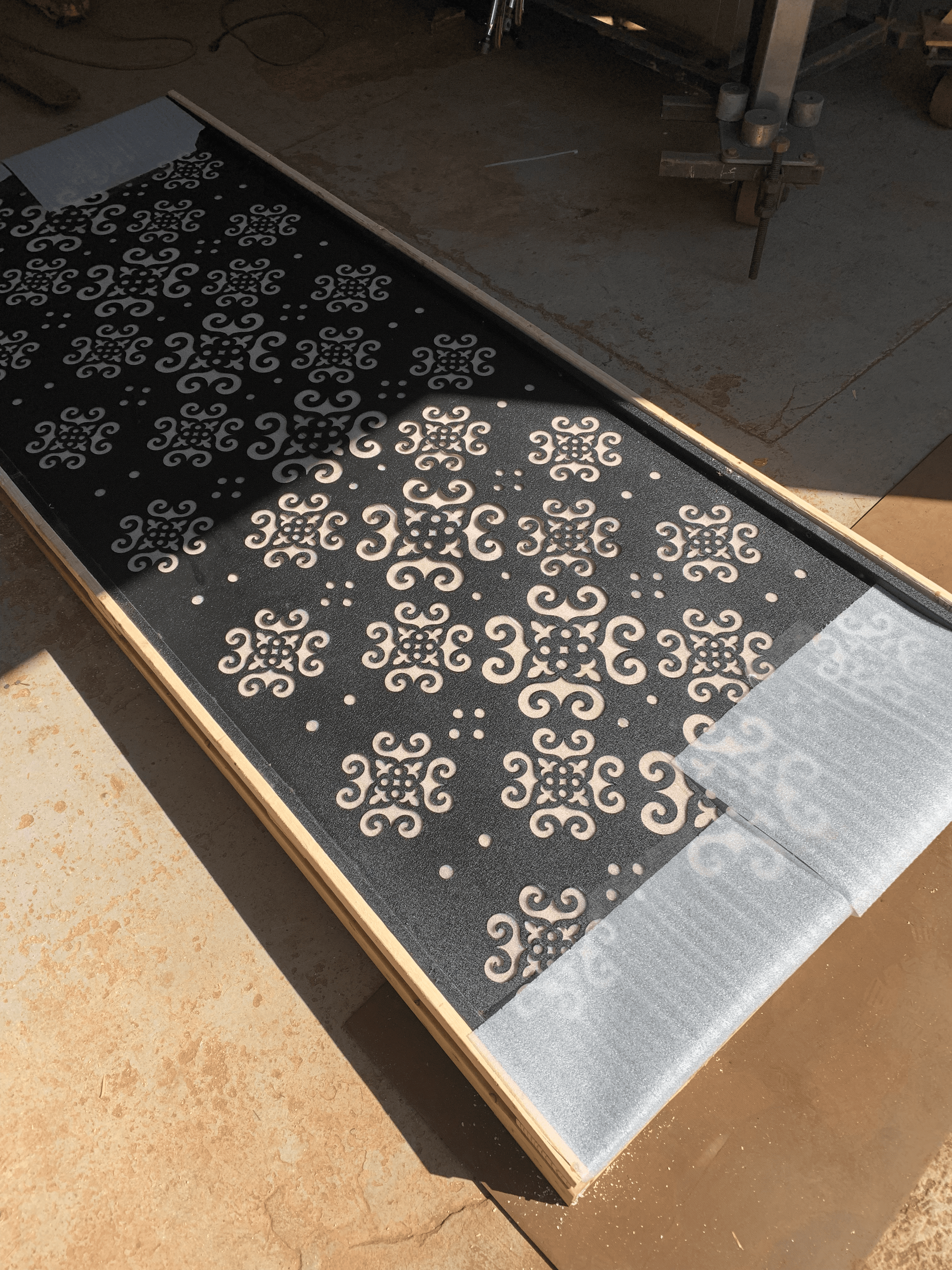 Outdoor Privacy Panels or Metal Wall Sculptures (46" Inch)