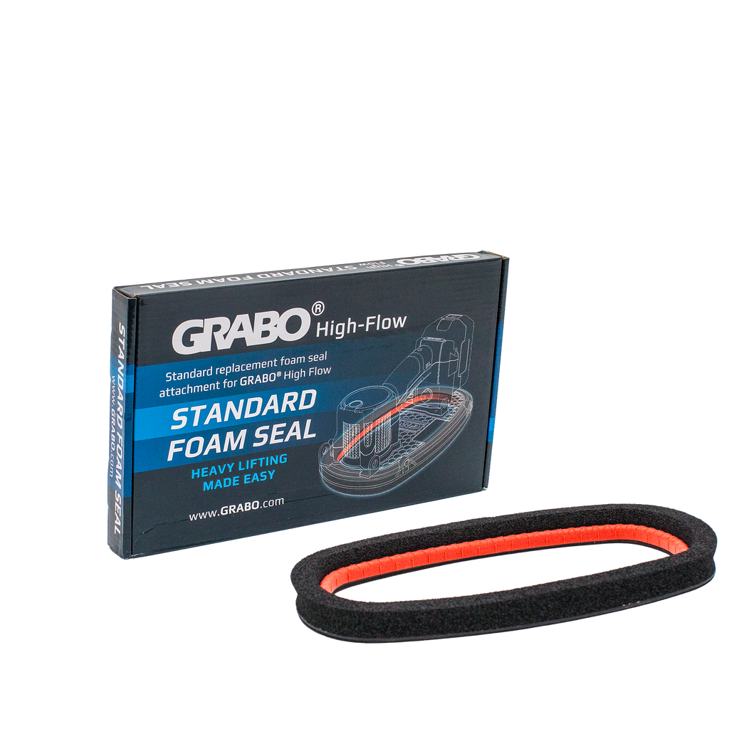 GRABO HighFlow Oval Open Cell Foam Seal, 75 lb