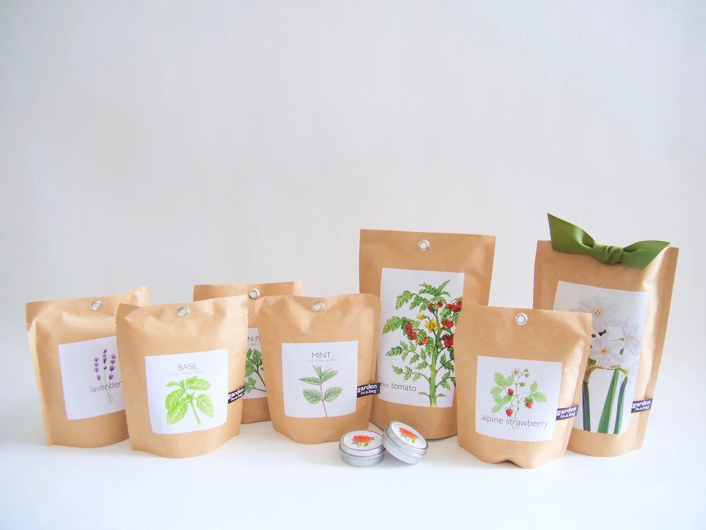 Garden in a Bag Kit with Soil, Seeds & Growing Bag (Assorted Year-Round)