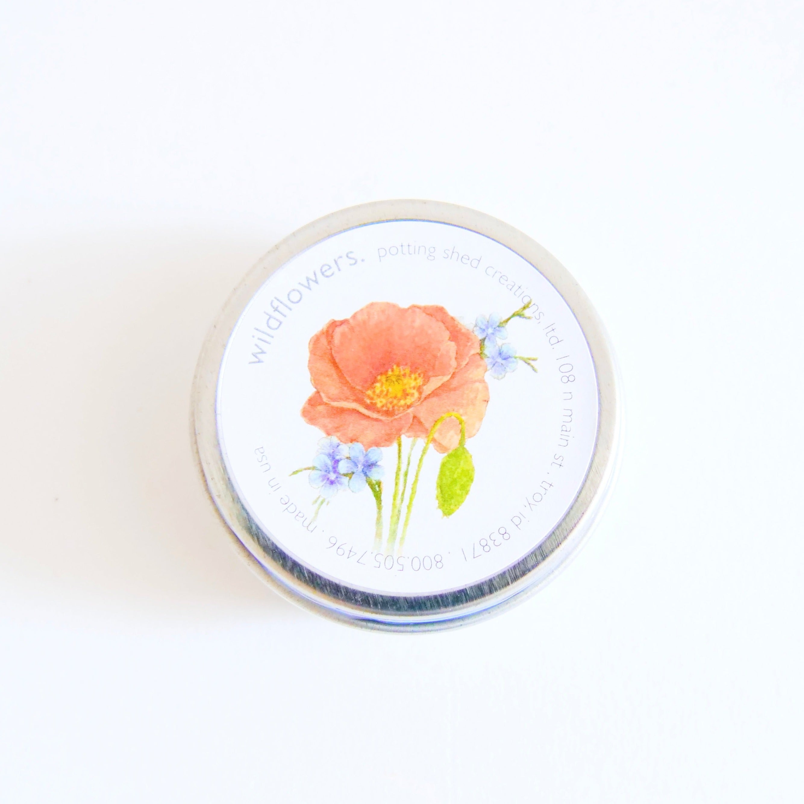 Wildflower Seed Pollinator Garden Tin with 15 Varieties of Flowers (Seeds of Hope)