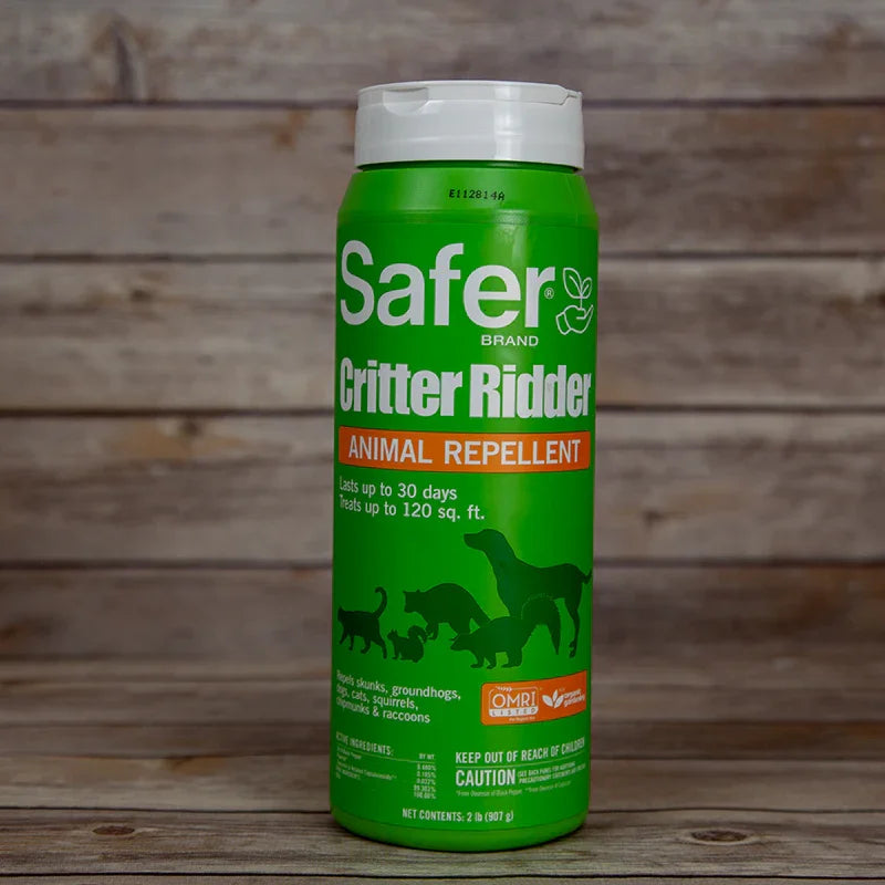 Safer Critter Ridder Animal Repellent Granular (2 lb) – Nate's Garden ...