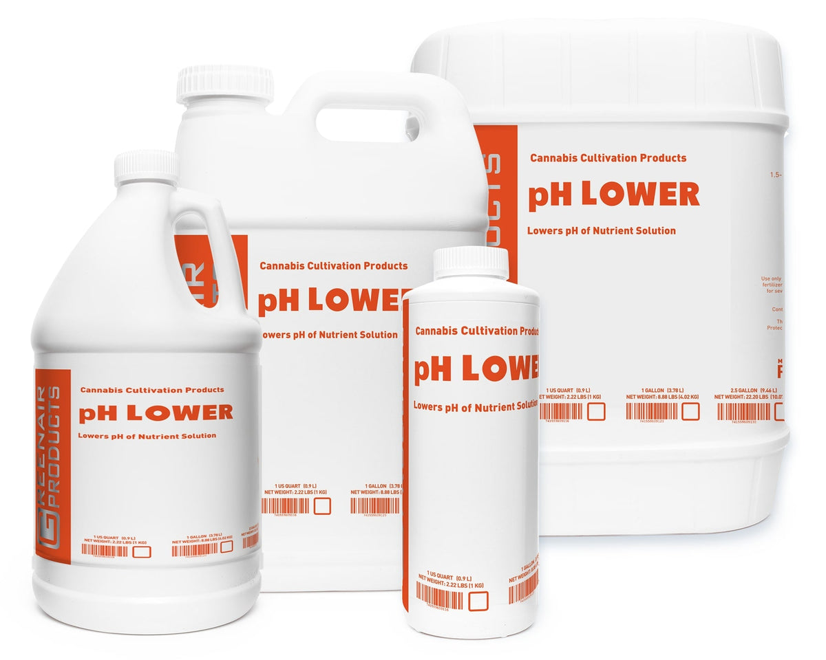 pH LOWER "standard strength"