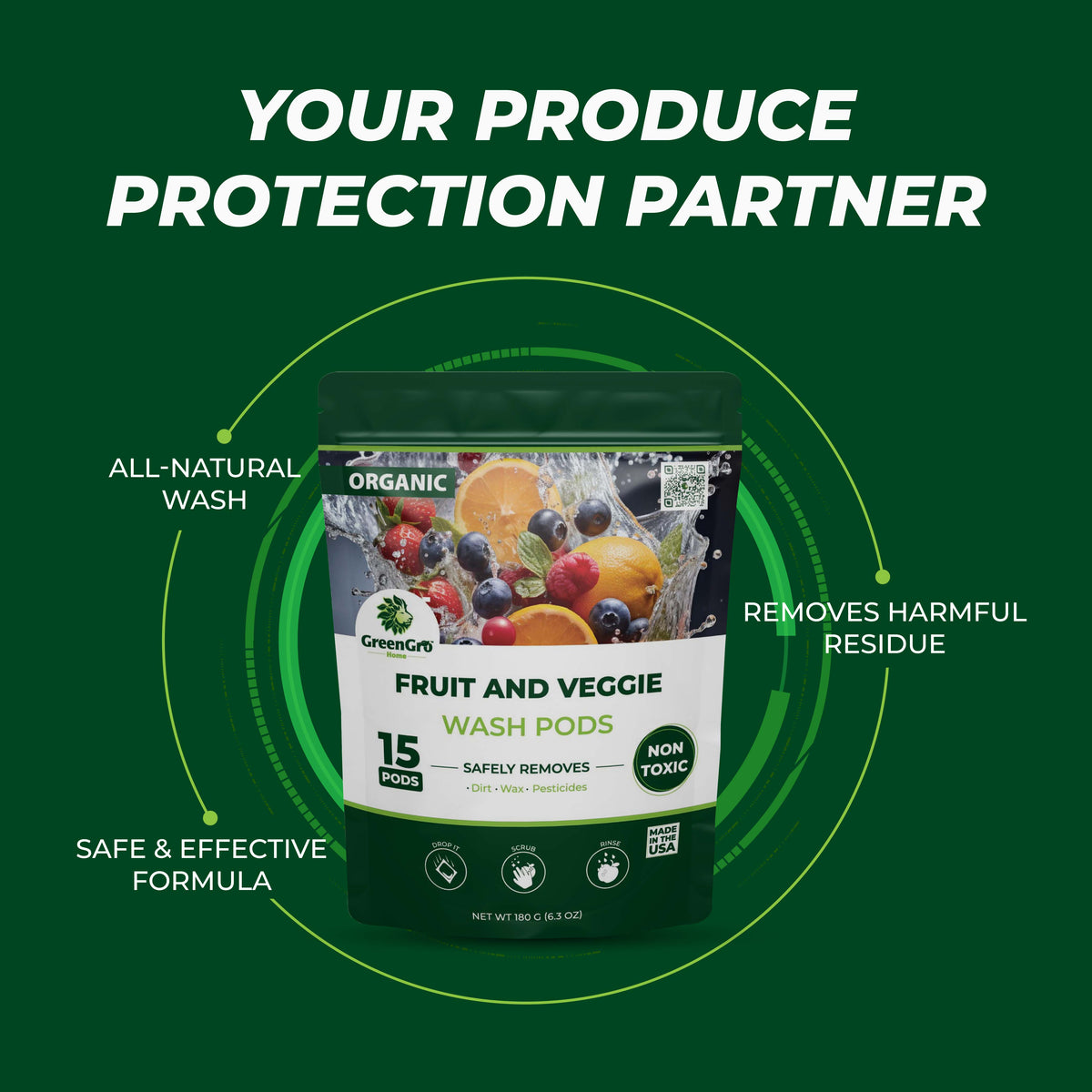 Fruit & Veggie Wash Pods
