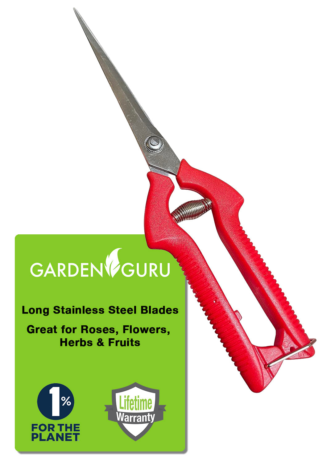Long Blade Garden Pruning Snips Clippers
