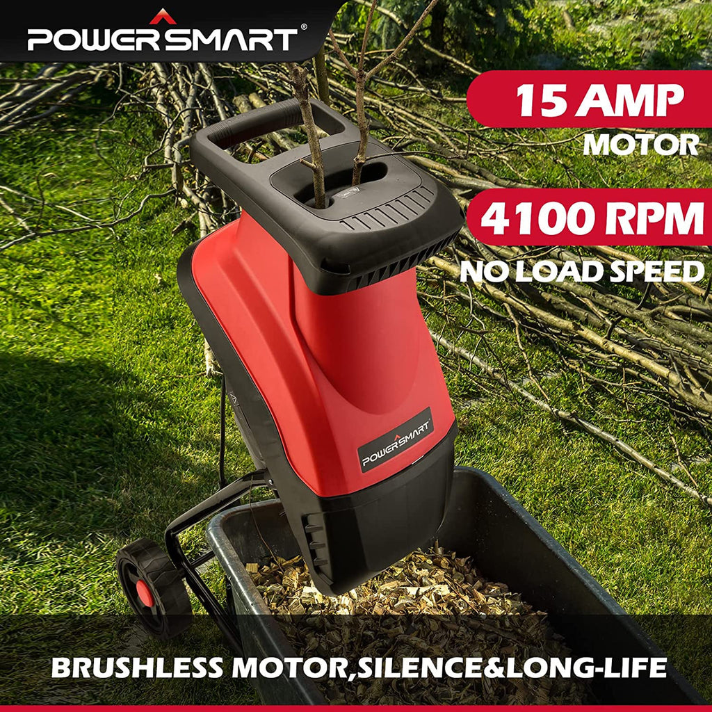 15Amp Electric Wood Chipper PS10