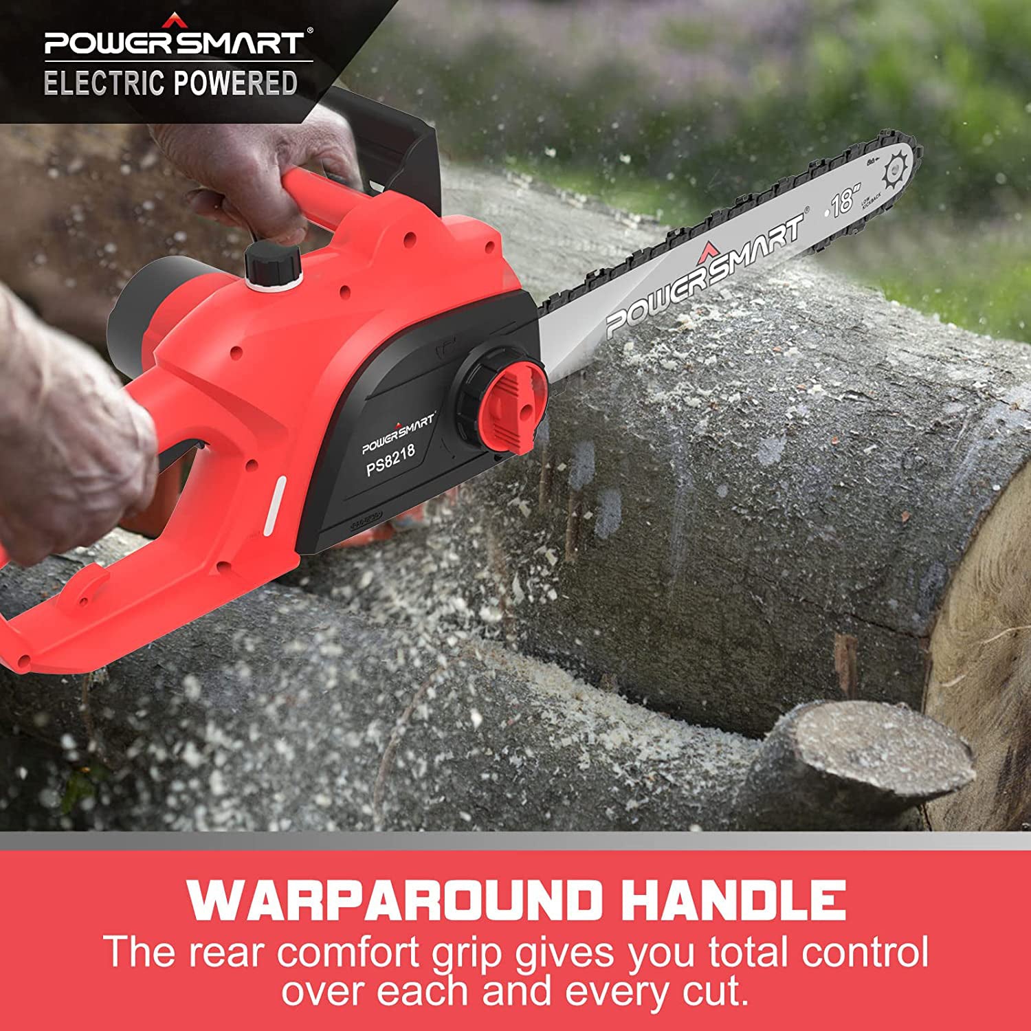 15Amp 18" Corded Chainsaw (Tool Only) PS8218