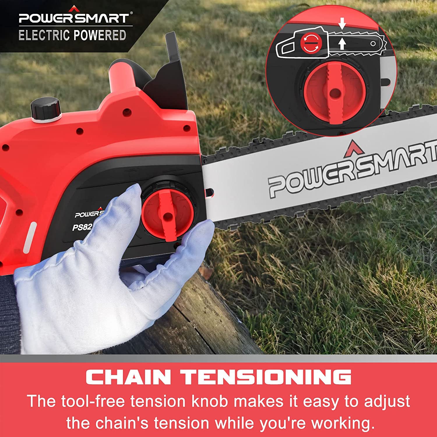 15Amp 18" Corded Chainsaw (Tool Only) PS8218