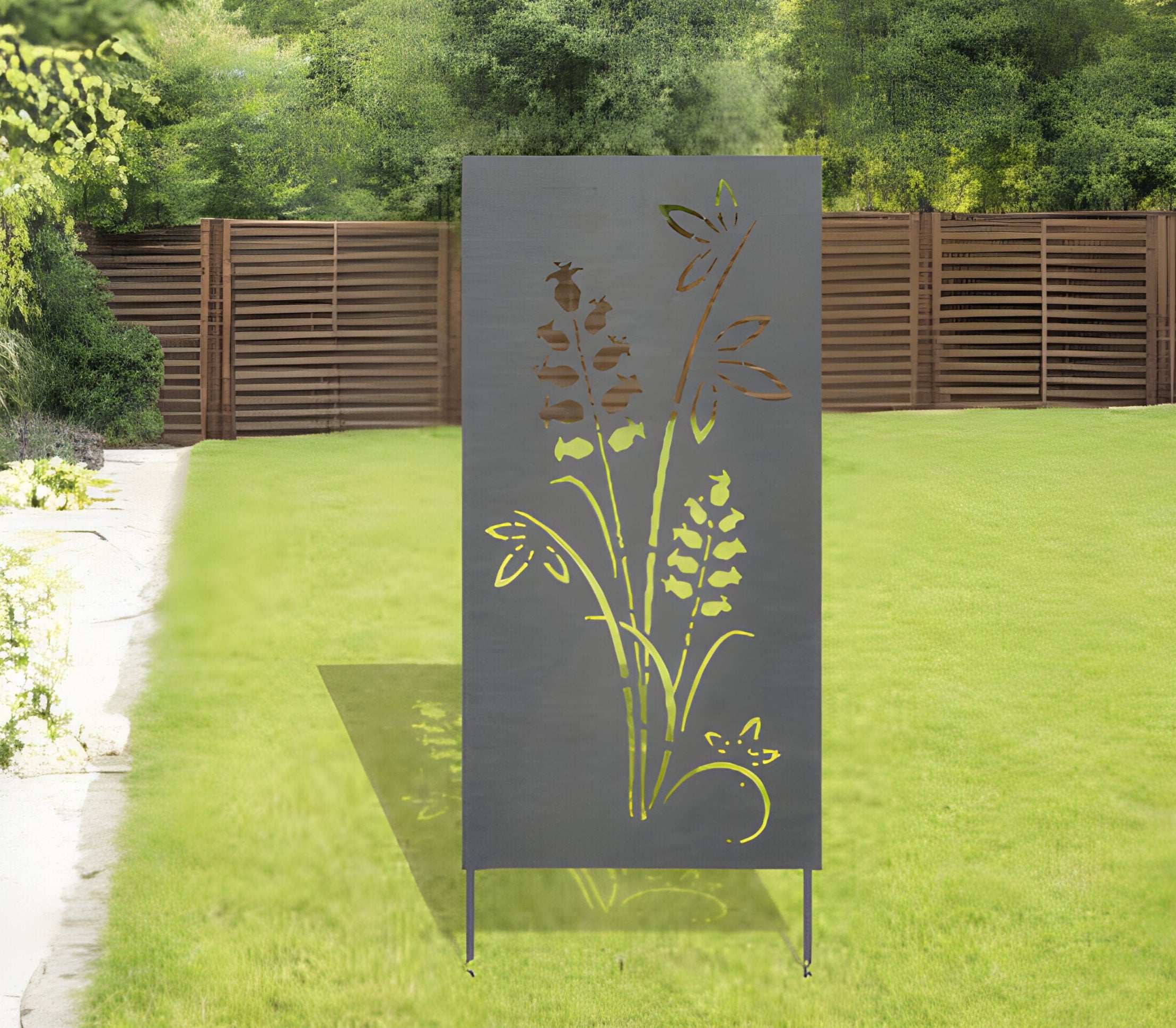 Palawan Metal Trellis/Privacy Screen