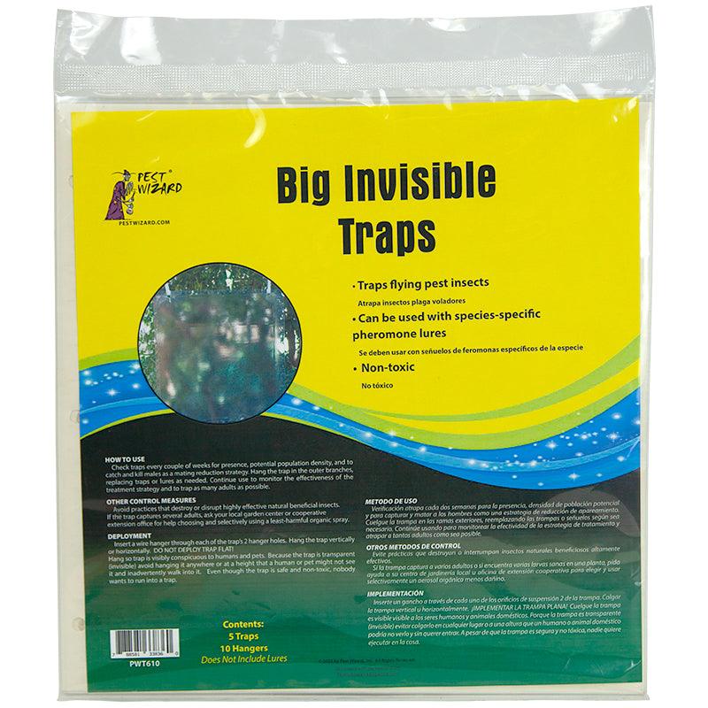 Pest Wizard Big Invisible Insect Trap 5-Pack – Nate's Garden Supply