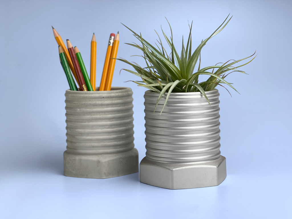 Bolt Planter | Industrial Vase