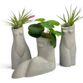 SET OF 3 AIR PLANT HOLDERS, Female Body Vase