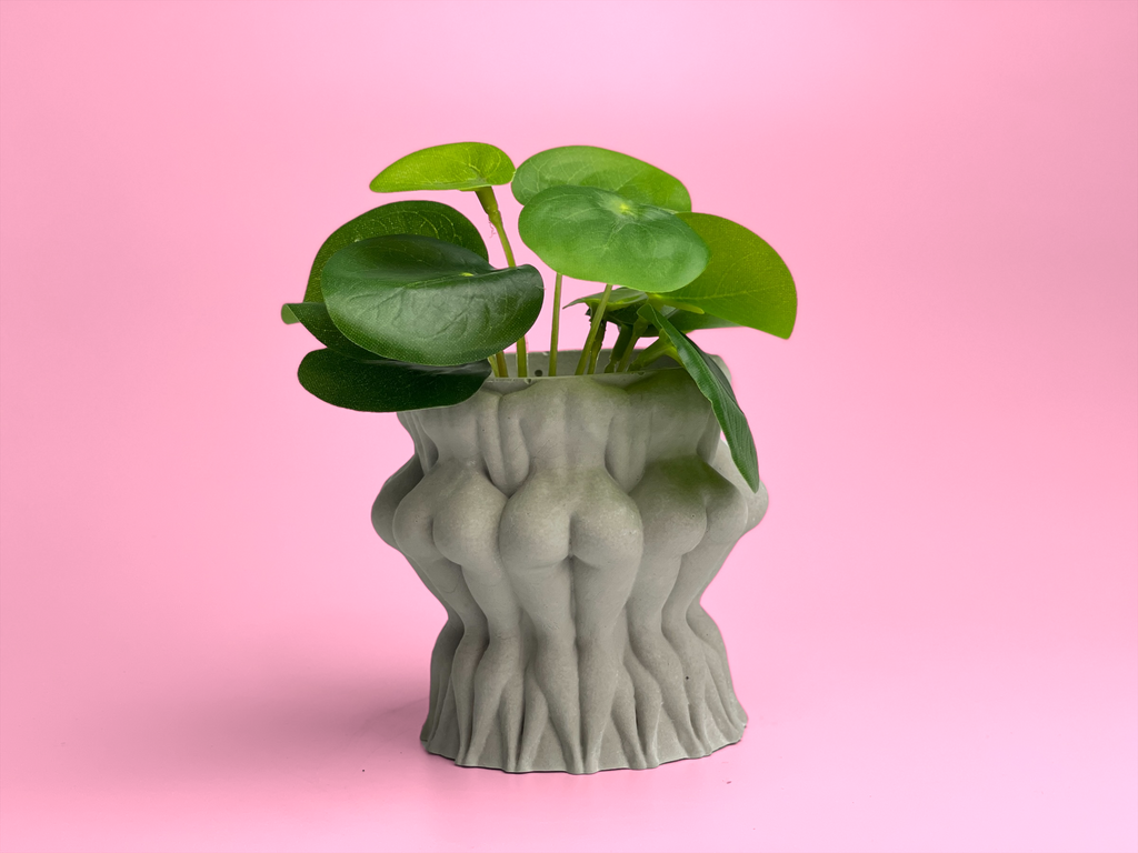 Nude Woman Body Planter