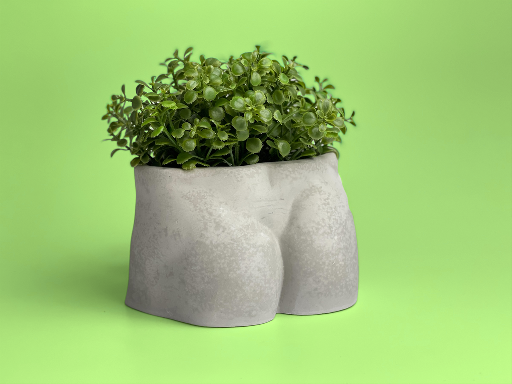 Male Body Planter Pot | Butt