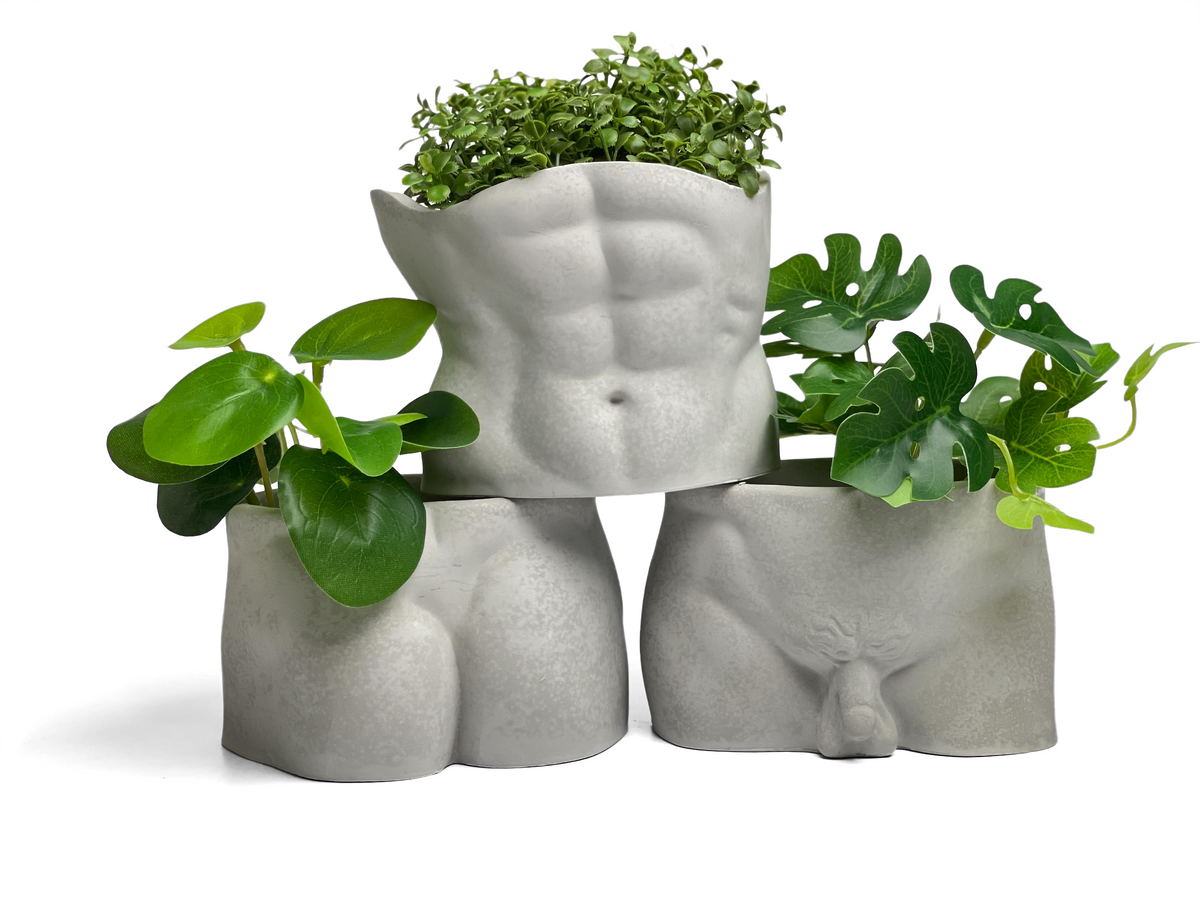 Male Body Planter Pot | TORSO
