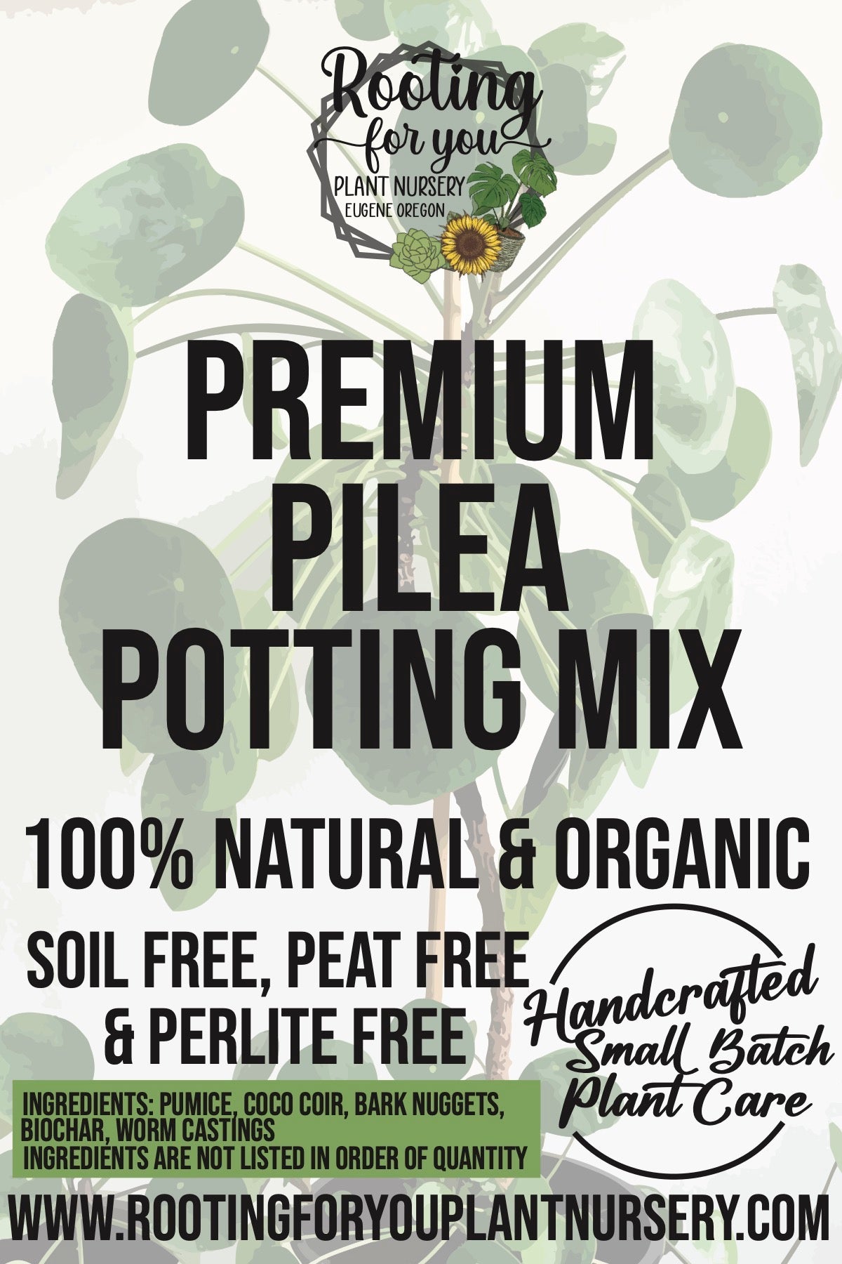 Pilea Premium Potting Mix