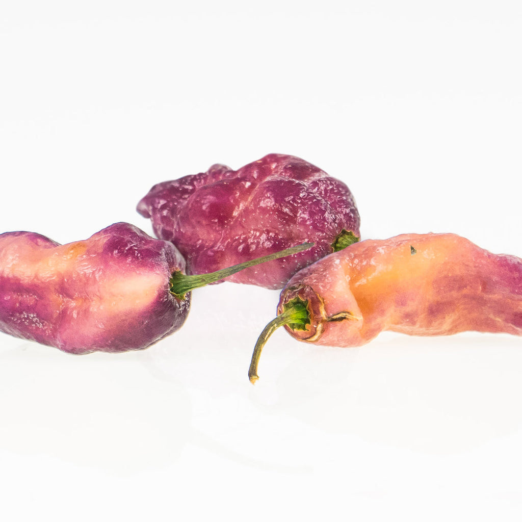 Pink Tiger X Peach Bhut Chili Pepper Seeds