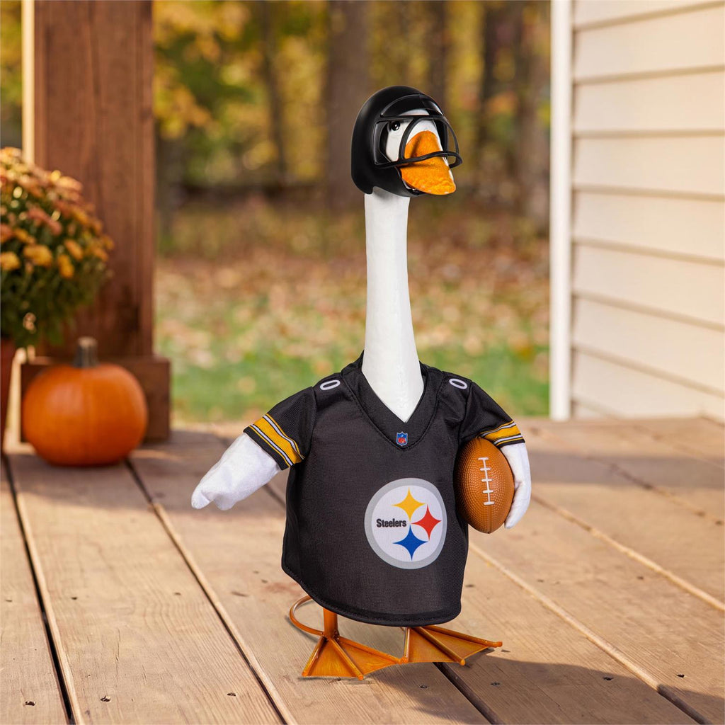 Pittsburgh Steelers Porch Goose Outfit with Helmet