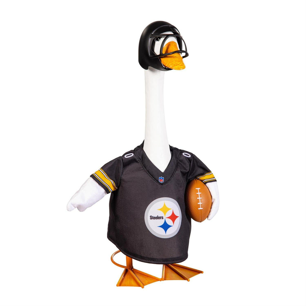 Pittsburgh Steelers Porch Goose Outfit with Helmet