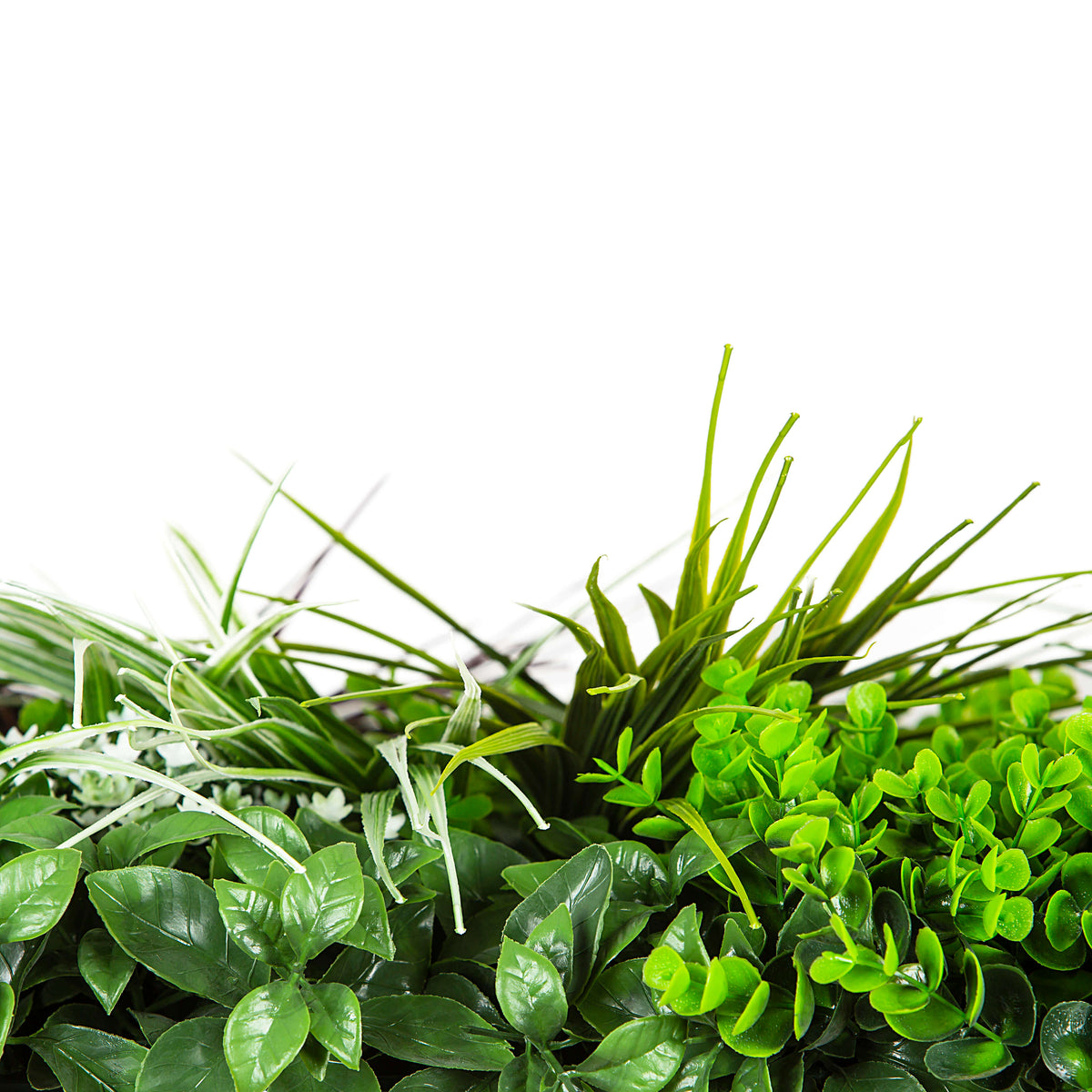 Urban Greenery Artificial Vertical Garden Green Wall Panel 40×40in 11 SQ FT – UV Resistant – Commercial Grade
