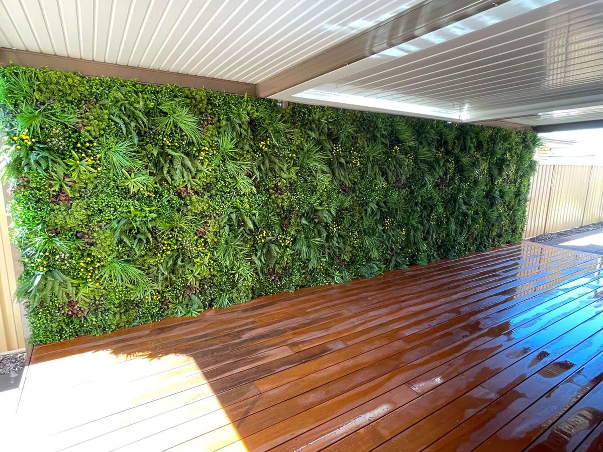 Sample Panel – Country Fern Vertical Garden (Small Sample)