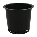 Premium Round Mesh Bottom Black Pot