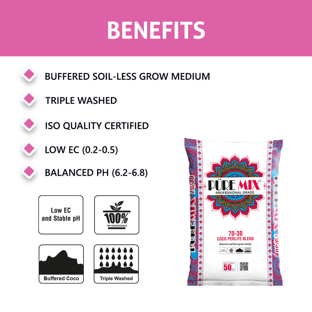 Pure Mix 70/30 Coco Perlite mix 50L