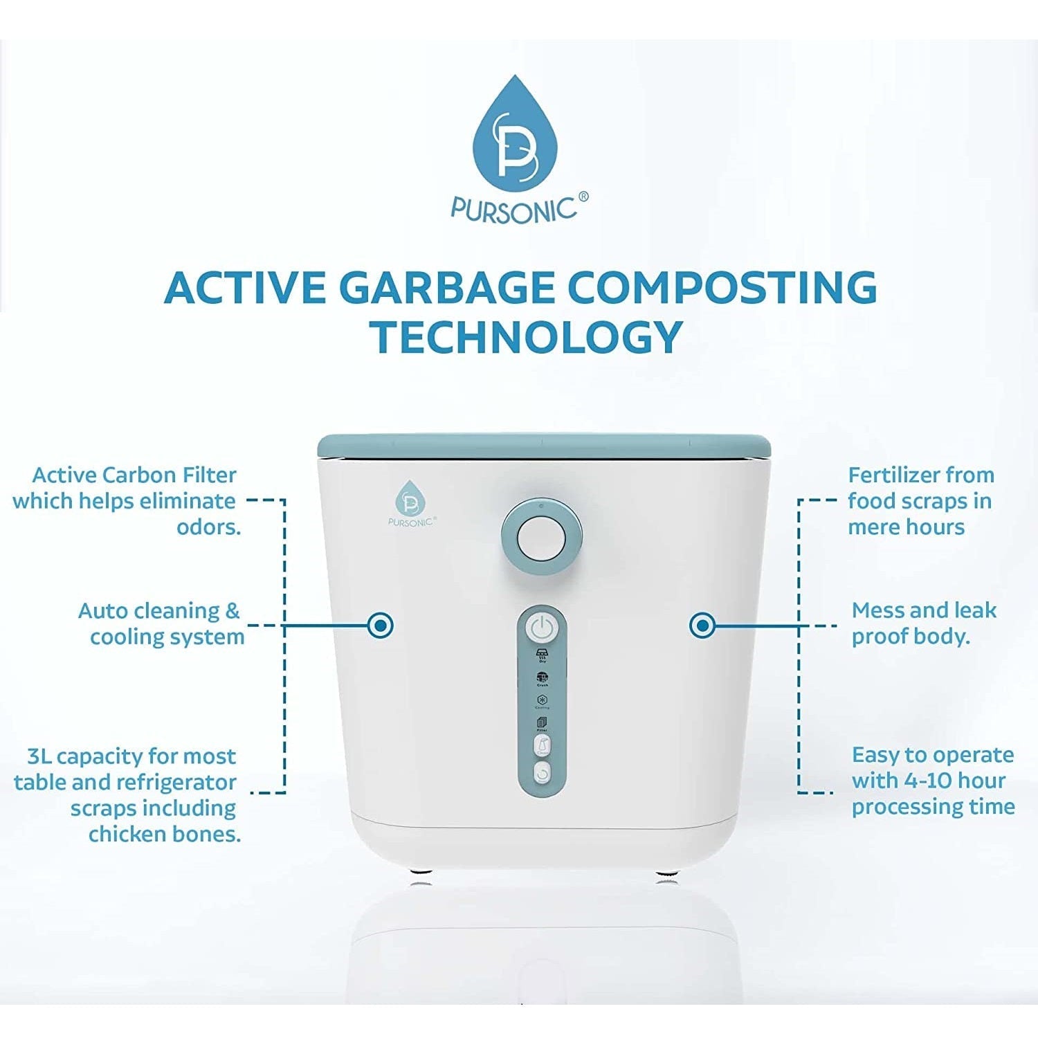 Food Waste Composter by Pursonic