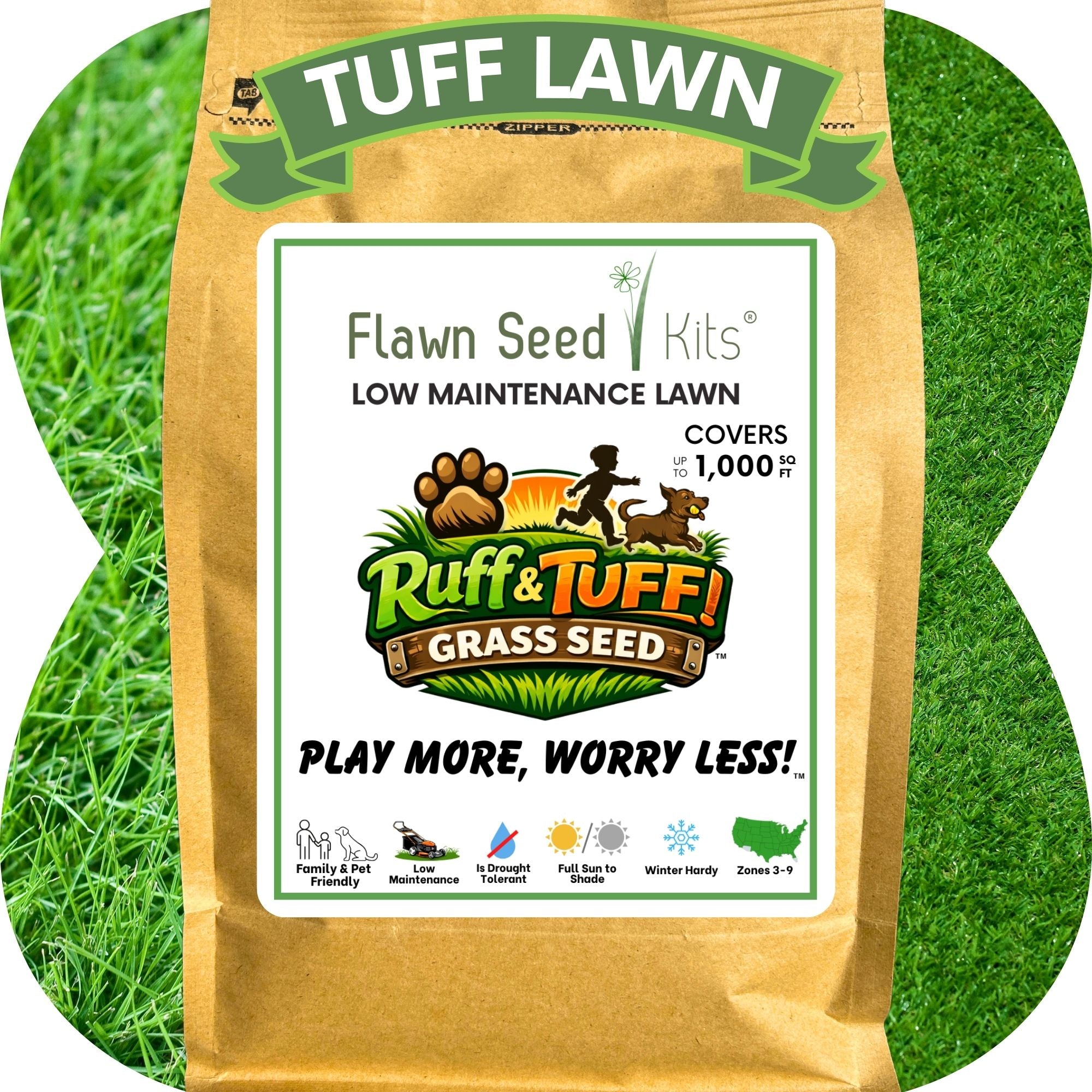 RUFF and TUFF! Grass Seed