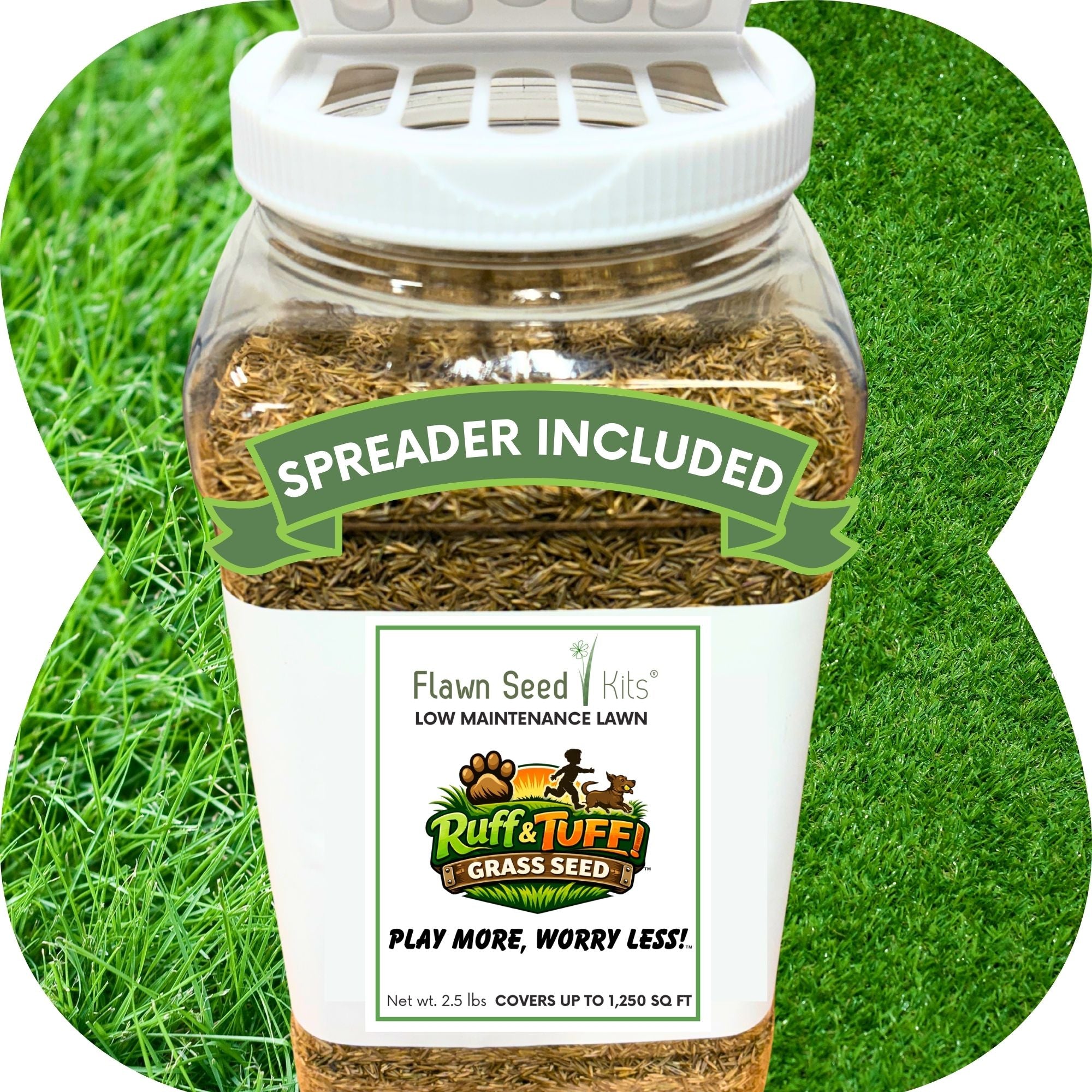 RUFF and TUFF! Grass Seed