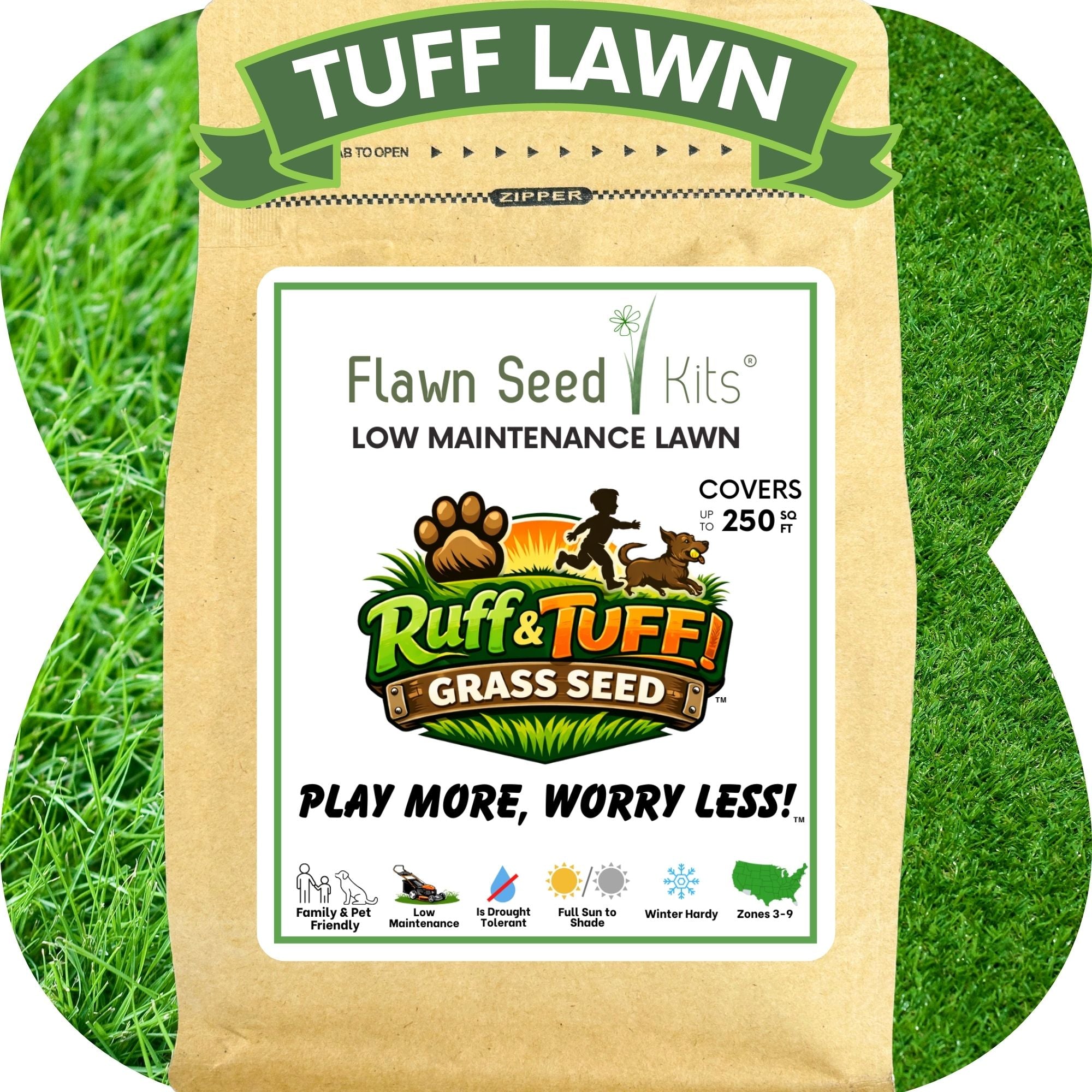 RUFF and TUFF! Grass Seed