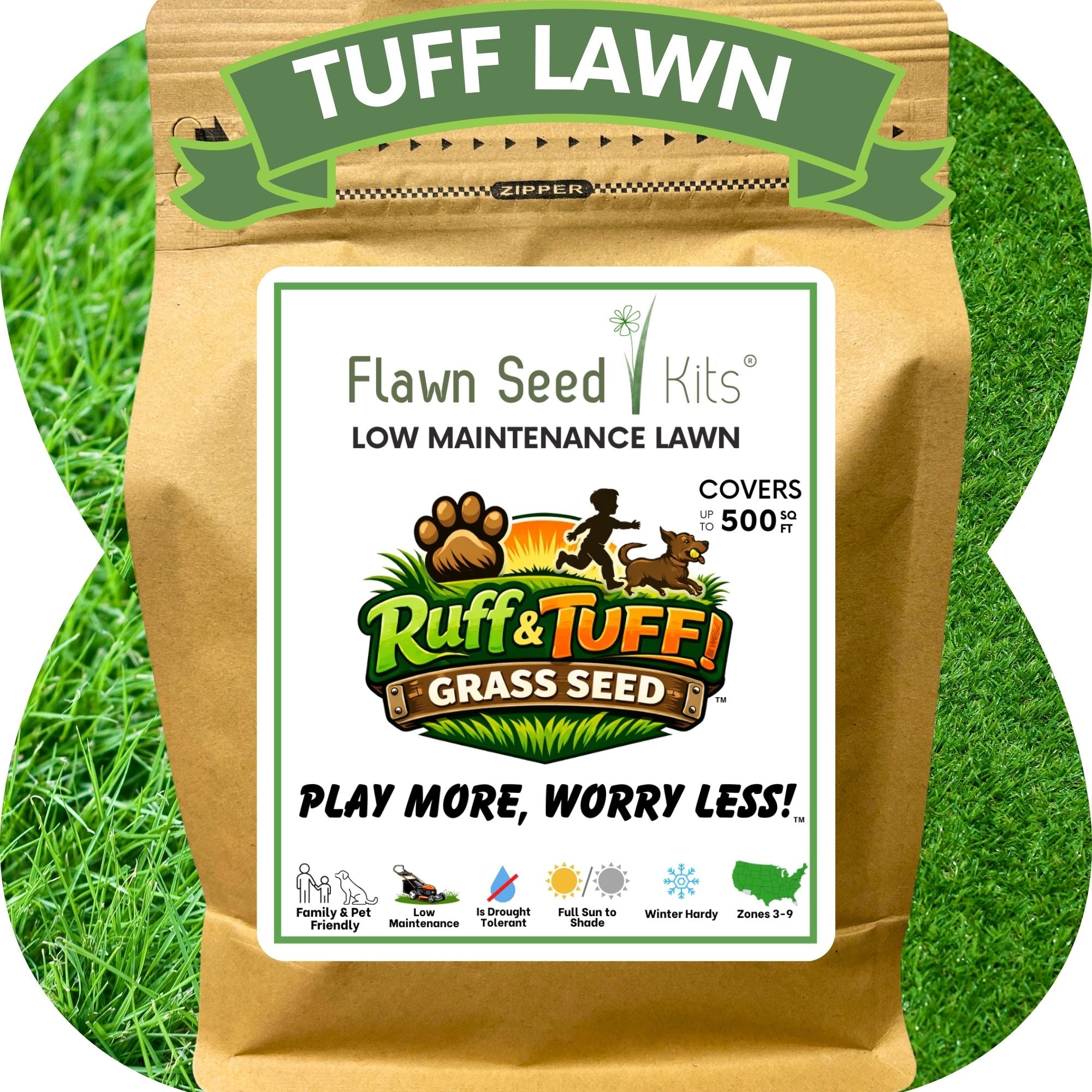 RUFF and TUFF! Grass Seed