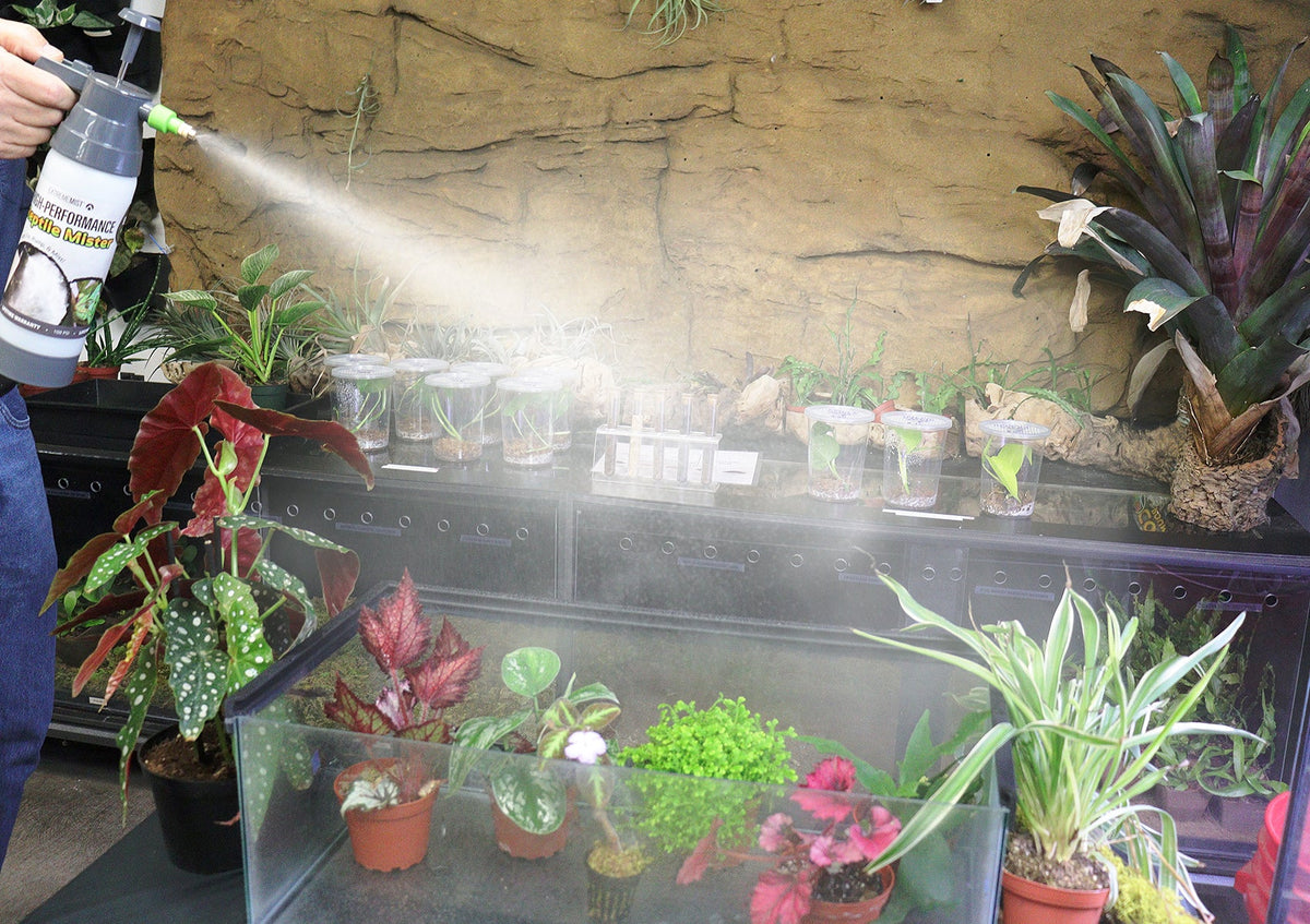 Reptile Mister – Fine Mist Terrarium Sprayer for Chameleons, Lizards, Snakes & Tropical Habitats