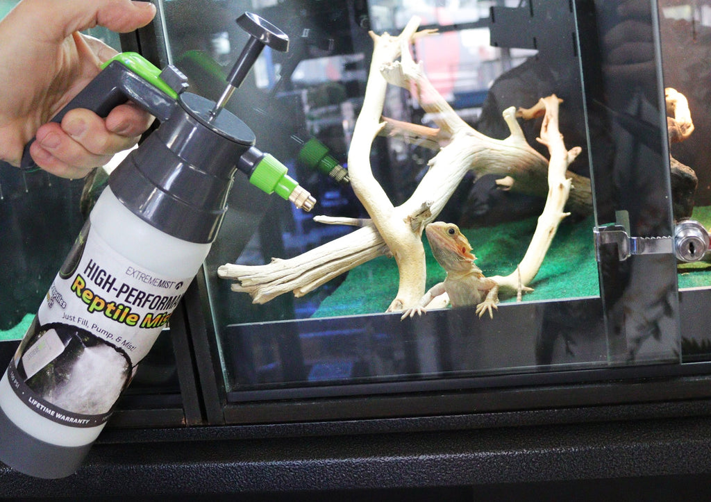 Reptile Mister – Fine Mist Terrarium Sprayer for Chameleons, Lizards, Snakes & Tropical Habitats