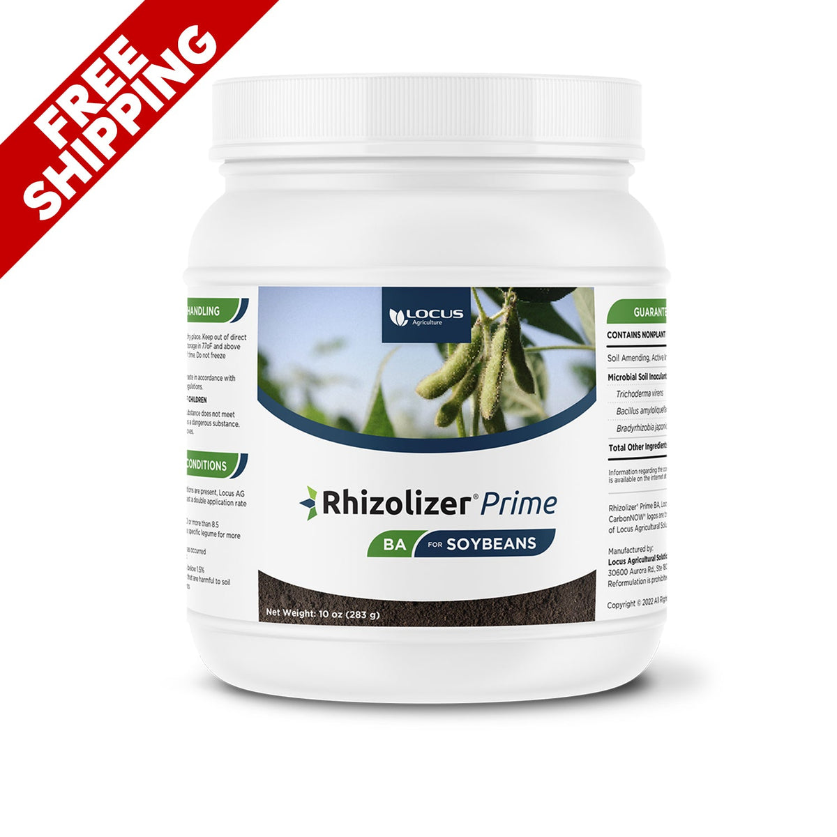 Rhizolizer Prime BA for Soybeans