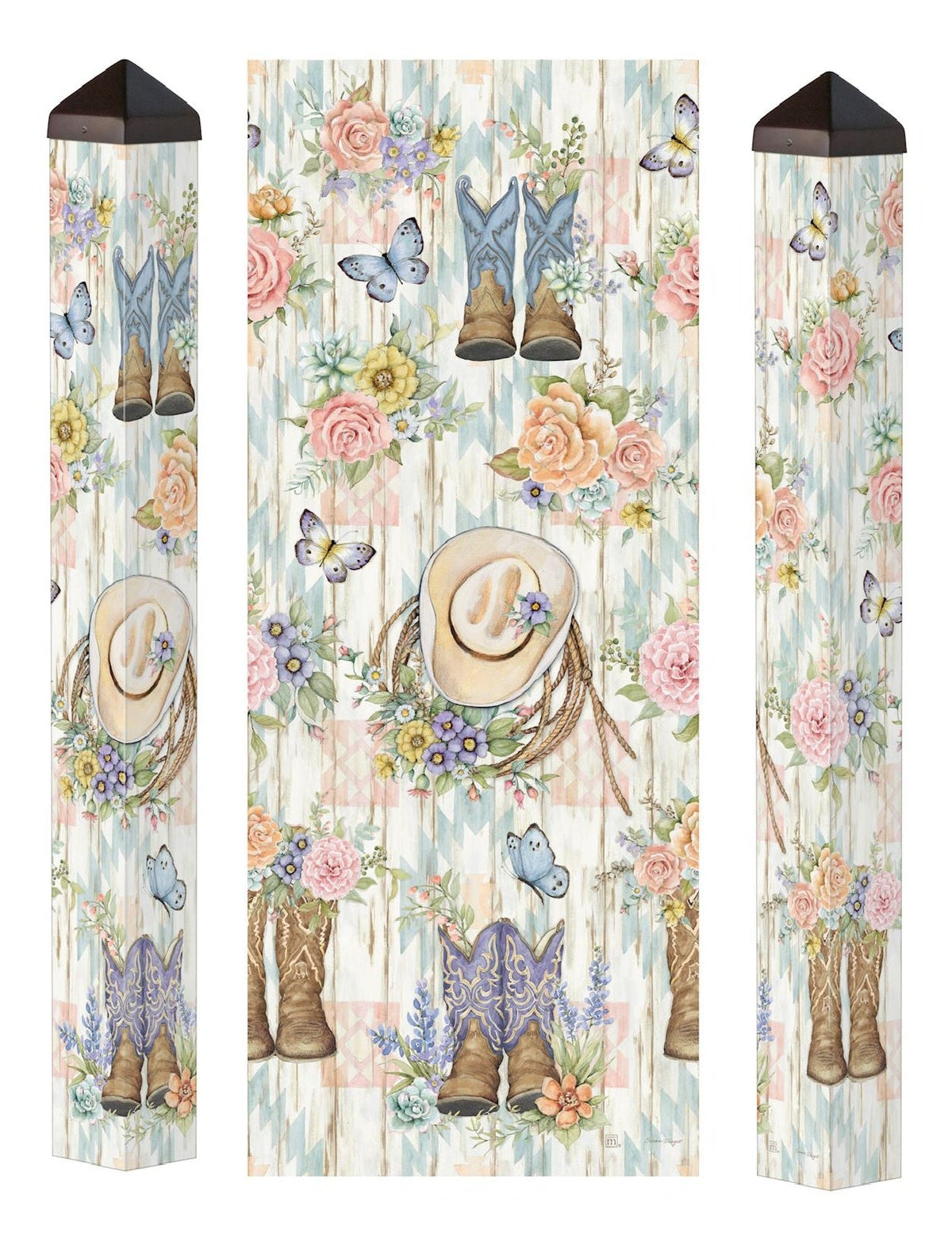 Rosewood Ranch Art Pole 40 Inches Tall