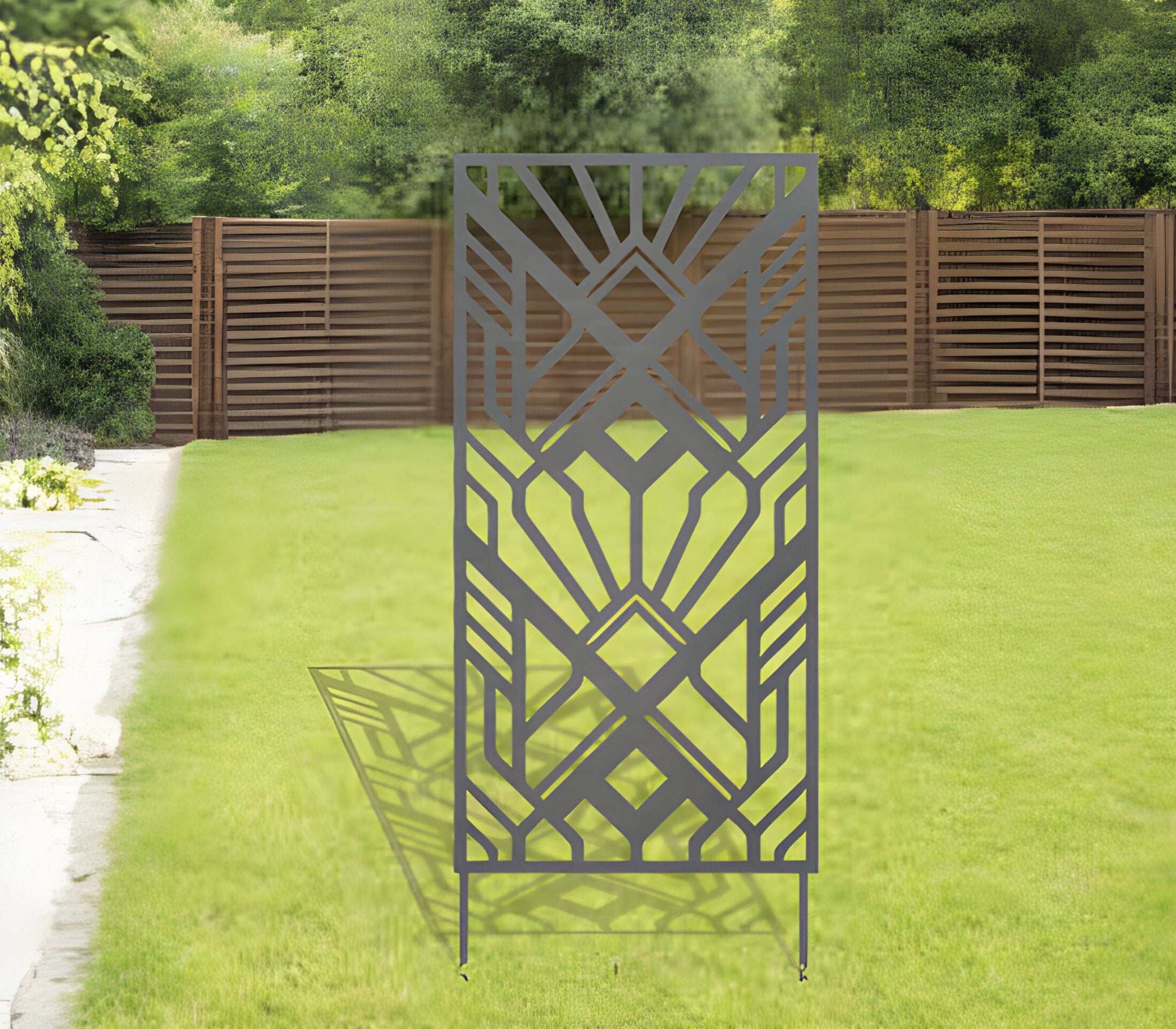 Roubaix Metal Trellis/Privacy Screen