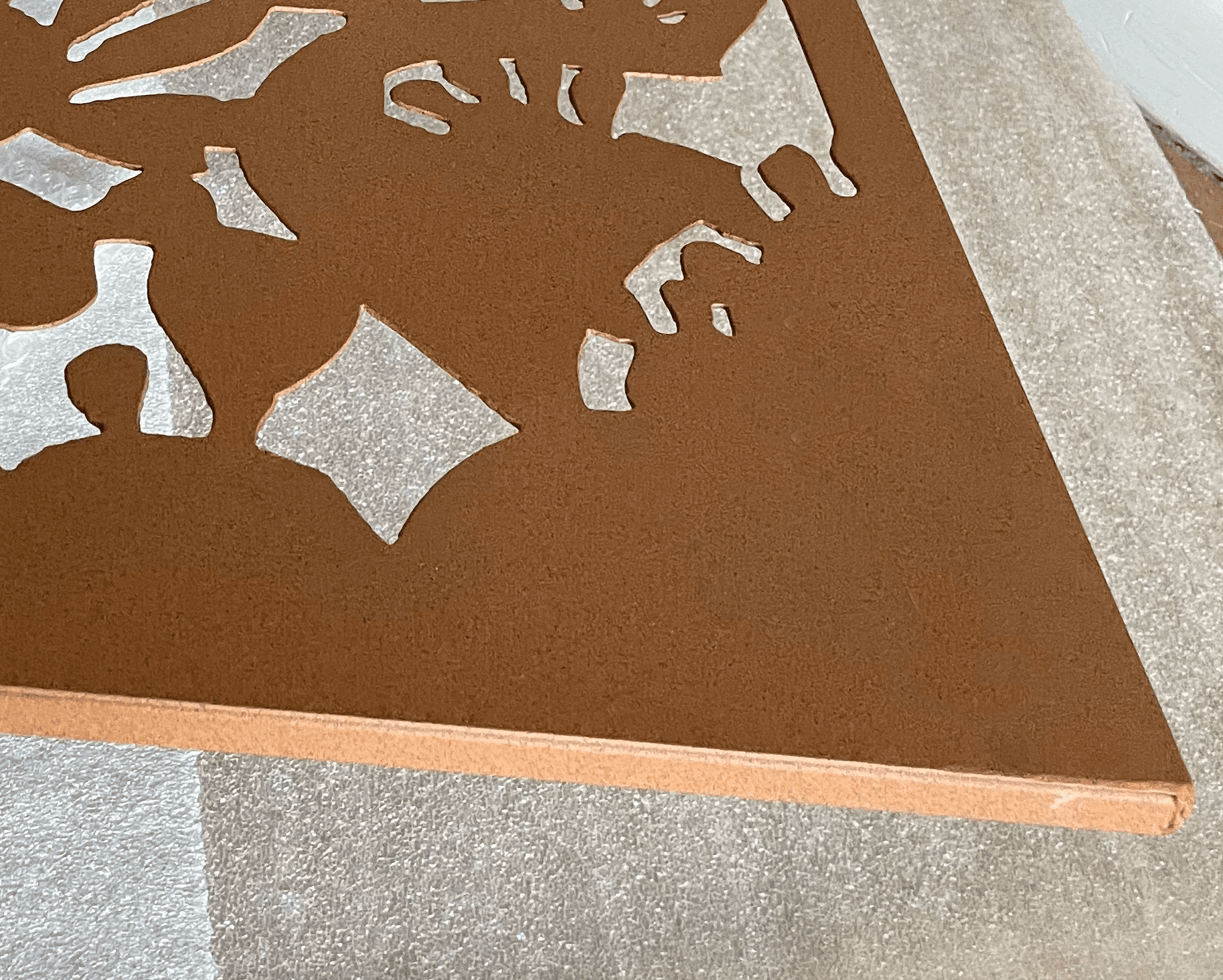 Custom Privacy Screen or Metal Wall Art Design Options (46" Inch)
